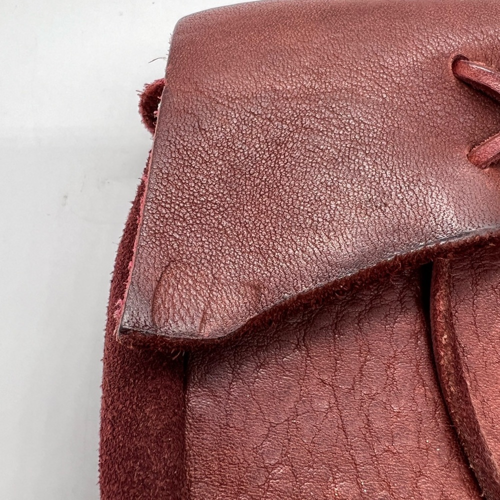 Native Earth Reddish Brown Leather Women's Belt Bag - Picture 13 of 15